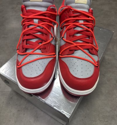 Nike Off-white Dunk Low University Red
