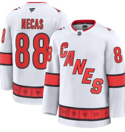Martin Necas Jersey 88 Carolina Hurricanes Premium All Stitched White