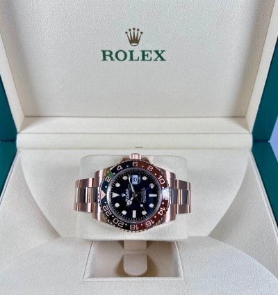 Rolex Gmt-master Ii 126715chnr Root Beer Full Set Neu 2021 De