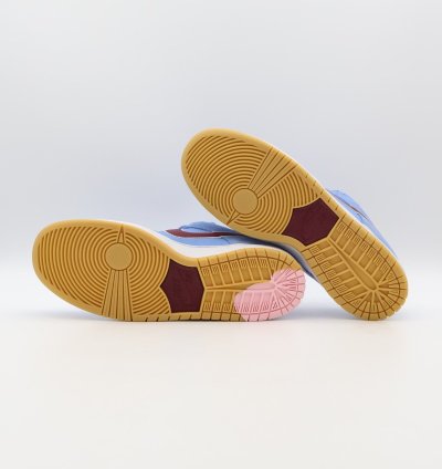 Nike Sb Dunk Phillies Valor Blue Team Maroon Burgundy - Dq4040-400