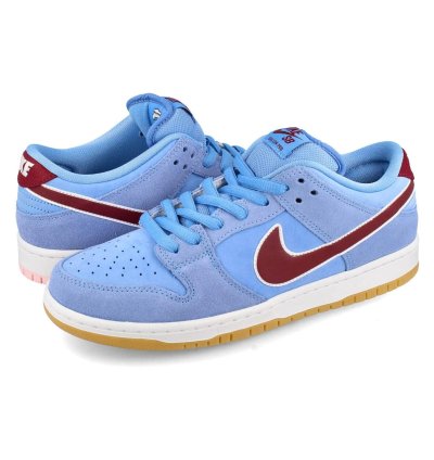 Nike Sb Dunk Phillies Valor Blue Team Maroon Burgundy - Dq4040-400