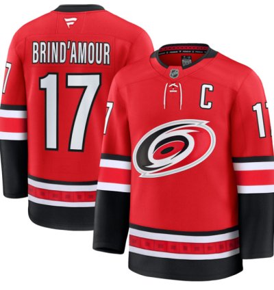 Rod Brindamour Jersey 17 Carolina Hurricanes Premium All Stitched Red