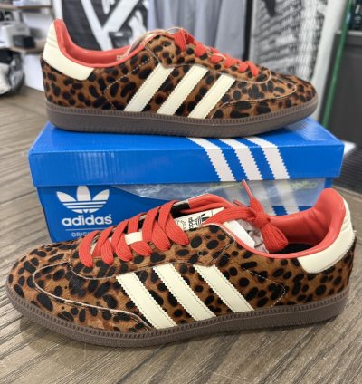 Adidas Samba Ji2734 Cheetah Low New Women 10 Men 9