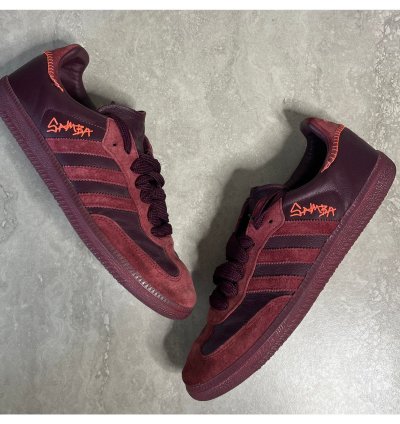 Adidas Samba Jonah Hill Maroon Sz 10