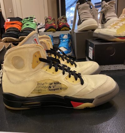 Nike Off-white Jordan 5 Sz 11