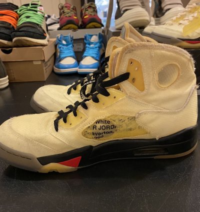 Nike Off-white Jordan 5 Sz 11