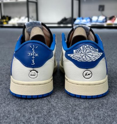 Fragment X Travls Sc0tt X Air Jordan 1 Low