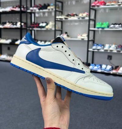 Fragment X Travls Sc0tt X Air Jordan 1 Low