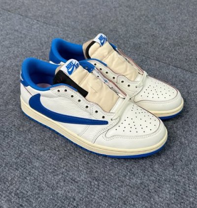 Fragment X Travls Sc0tt X Air Jordan 1 Low