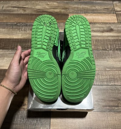 Nike Off-white Rubber Dunk Green Strike