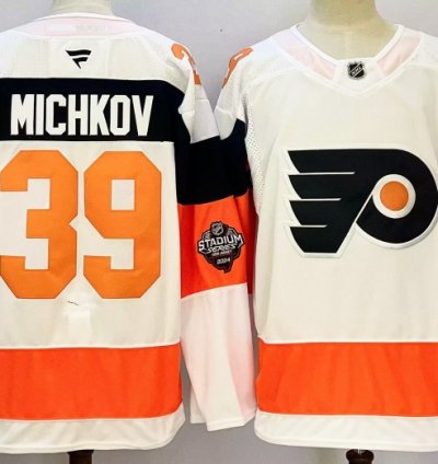 Philadelphia Flyers 39 Matvei Michkov Hockey Jersey