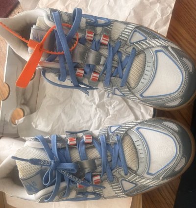 Nike Off-white Rubber University Blue Dunk