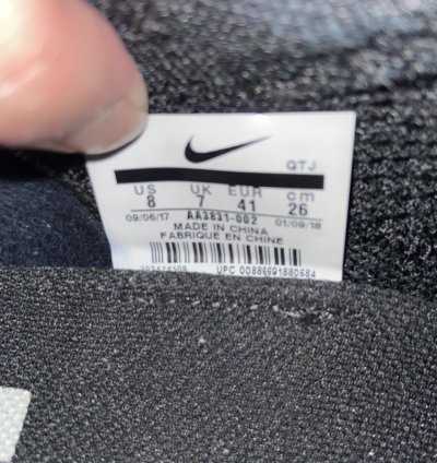 Nike Off-white Vapormax Black