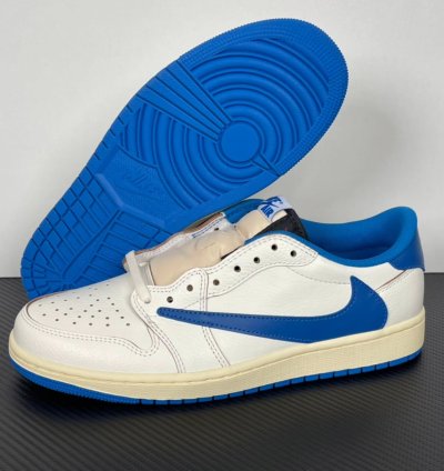 Fragment X Travls Sc0tt X Air Jordan 1 Low