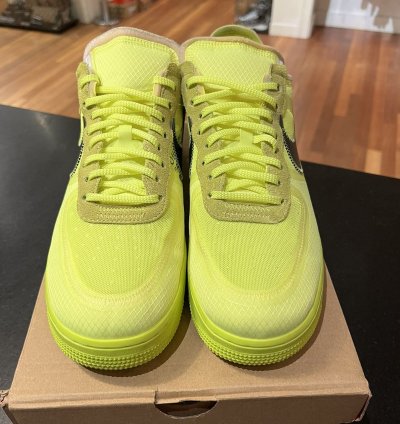 Nike Off-white Volt Air Force One