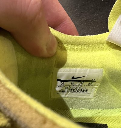 Nike Off-white Volt Air Force One