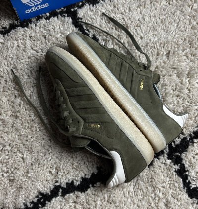 Adidas Samba Og Green Olive Sneakers Vintage