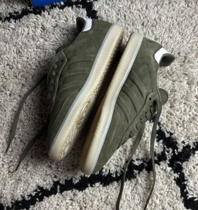 Adidas Samba Og Green Olive Sneakers Vintage