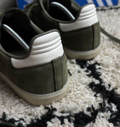 Adidas Samba Og Green Olive Sneakers Vintage