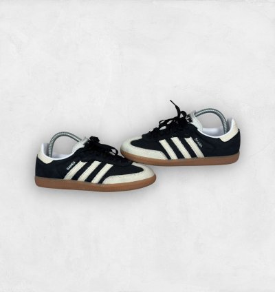 Adidas Samba Og Ie5836 Womens Black White Sneakers Shoes 7 5