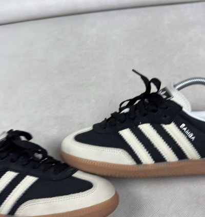 Adidas Samba Og Ie5836 Womens Black White Sneakers Shoes 7 5