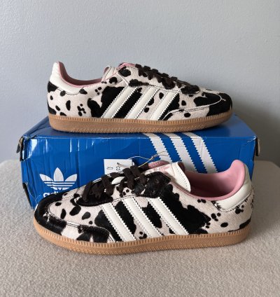 Adidas Samba Og In Cow Print