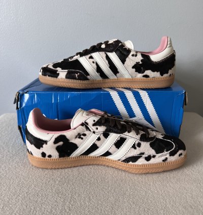 Adidas Samba Og In Cow Print