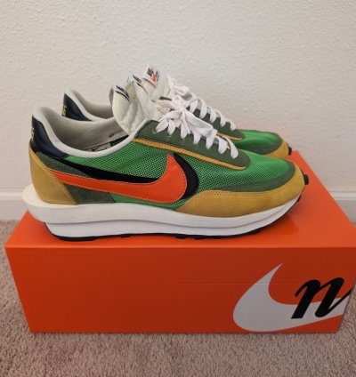 Nike Sacai Ld Waffle Green Gusto