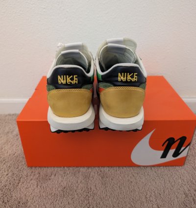 Nike Sacai Ld Waffle Green Gusto