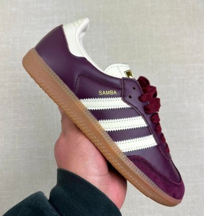 Adidas Samba Og Maroon Women 7