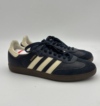 Adidas Samba Og Night Navy Gum Sneakers Shoes Men 8 5