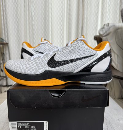 Kobe 6 Protro White Del Sol