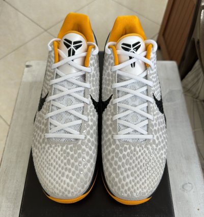 Kobe 6 Protro White Del Sol