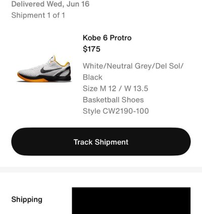 Kobe 6 Protro White Del Sol