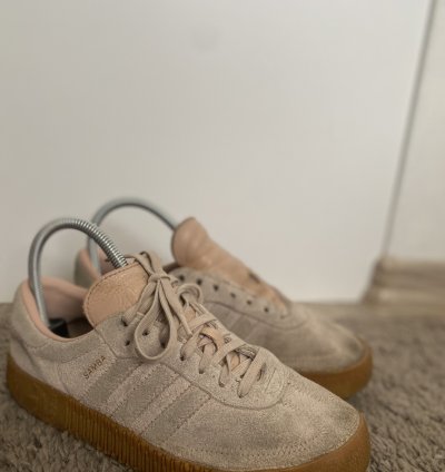 Adidas Samba Sambarose Ash Pearl Sneakers Shoes