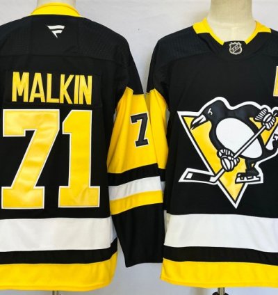 Pittsburgh Penguins 71 Evgeni Malkin Jersey Stitched