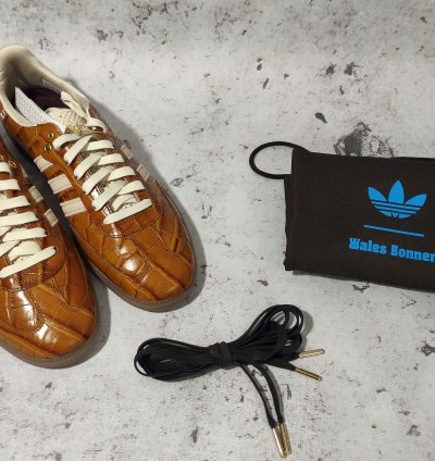 Adidas Samba Wales Bonner Brown Croc Jh9826 Size 11 Us