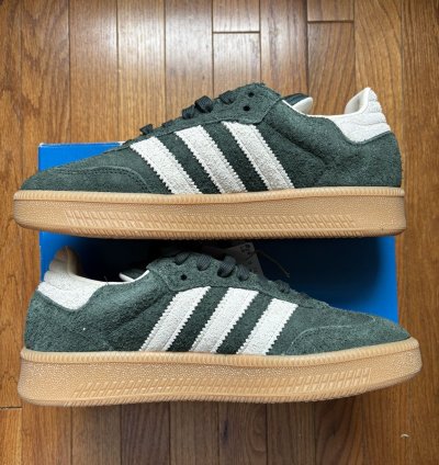 Adidas Samba Xlg Shadow Green Chalk White Size 11 Brand New