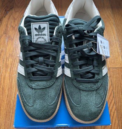 Adidas Samba Xlg Shadow Green Chalk White Size 11 Brand New
