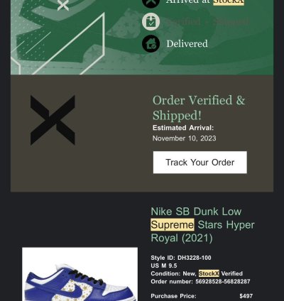 Nike Sb Blue Supreme Lows