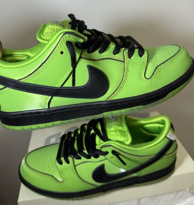 Nike Sb Buttercup Powerpuff Girl Collab