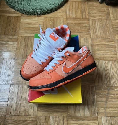 Nike Sb Concepts Orange Lobster