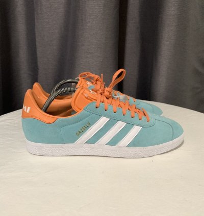 Adidas Shoes Men 9 5 Green Gazelle Mls Miami Soccer Ih2627