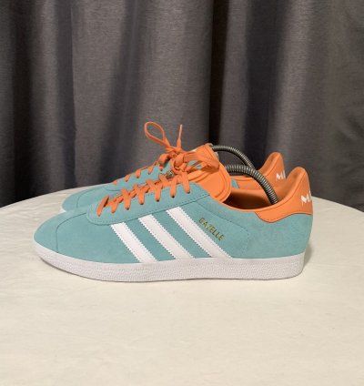 Adidas Shoes Men 9 5 Green Gazelle Mls Miami Soccer Ih2627