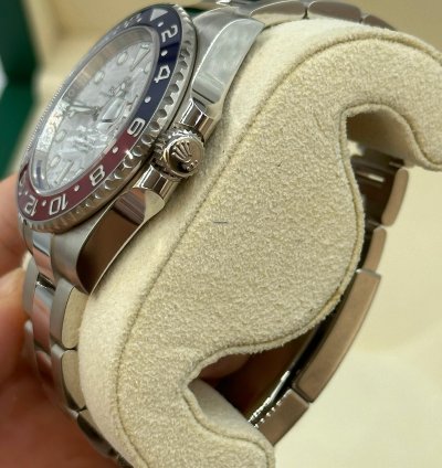 Rolex Gmt-master Ii 126719blro Meteoriteold Card