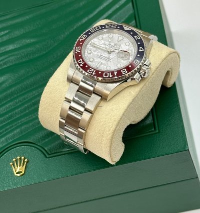 Rolex Gmt-master Ii 126719blro Meteoriteold Card