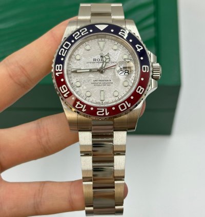 Rolex Gmt-master Ii 126719blro Meteoriteold Card