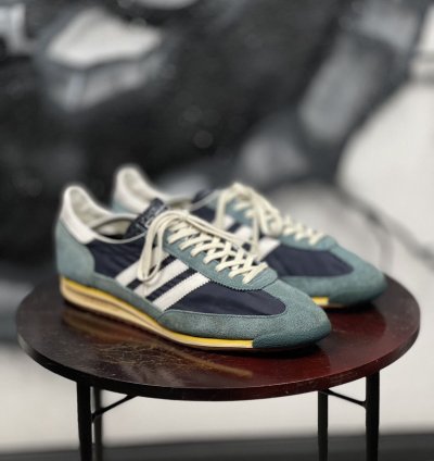 Adidas Sl 72 Blue Ink Originals Sneakers Shoes Size 46