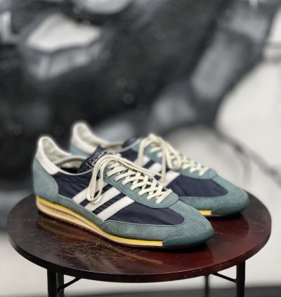 Adidas Sl 72 Blue Ink Originals Sneakers Shoes Size 46