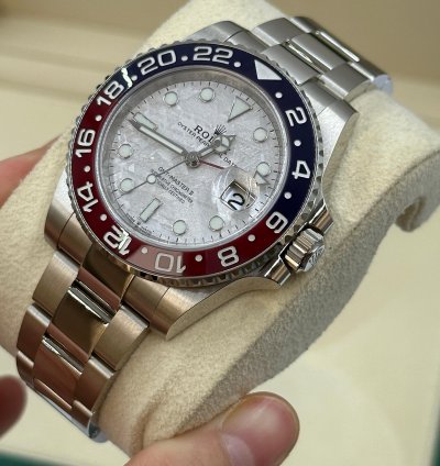 Rolex Gmt-master Ii 126719blro Meteorite-old Card 2020